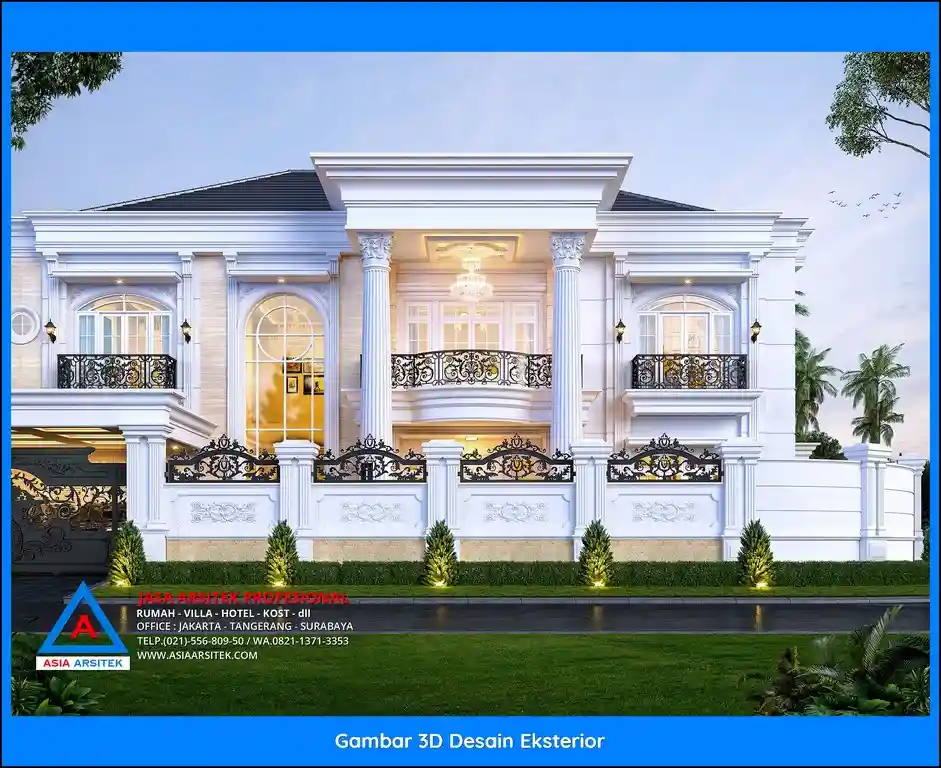 Jasa Desain Rumah 2 Lantai di Jatikramat Bekasi