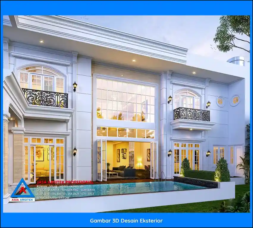Jasa Desain Rumah 2 Lantai di Jatikramat Bekasi