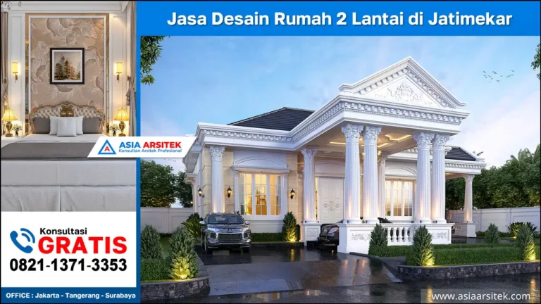 Jasa Desain Rumah 2 Lantai di Jatimekar Bekasi