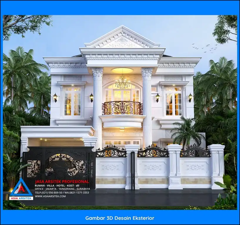 Jasa Desain Rumah 2 Lantai di Jatimelati Bekasi