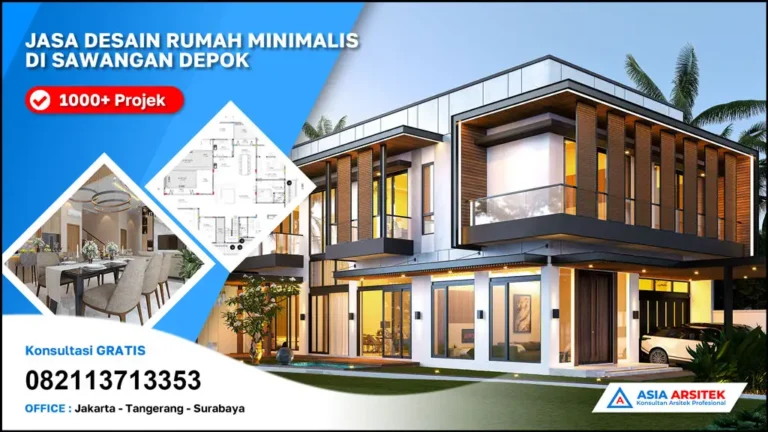Jasa Desain Rumah Minimalis 2 Lantai di Sawangan Depok