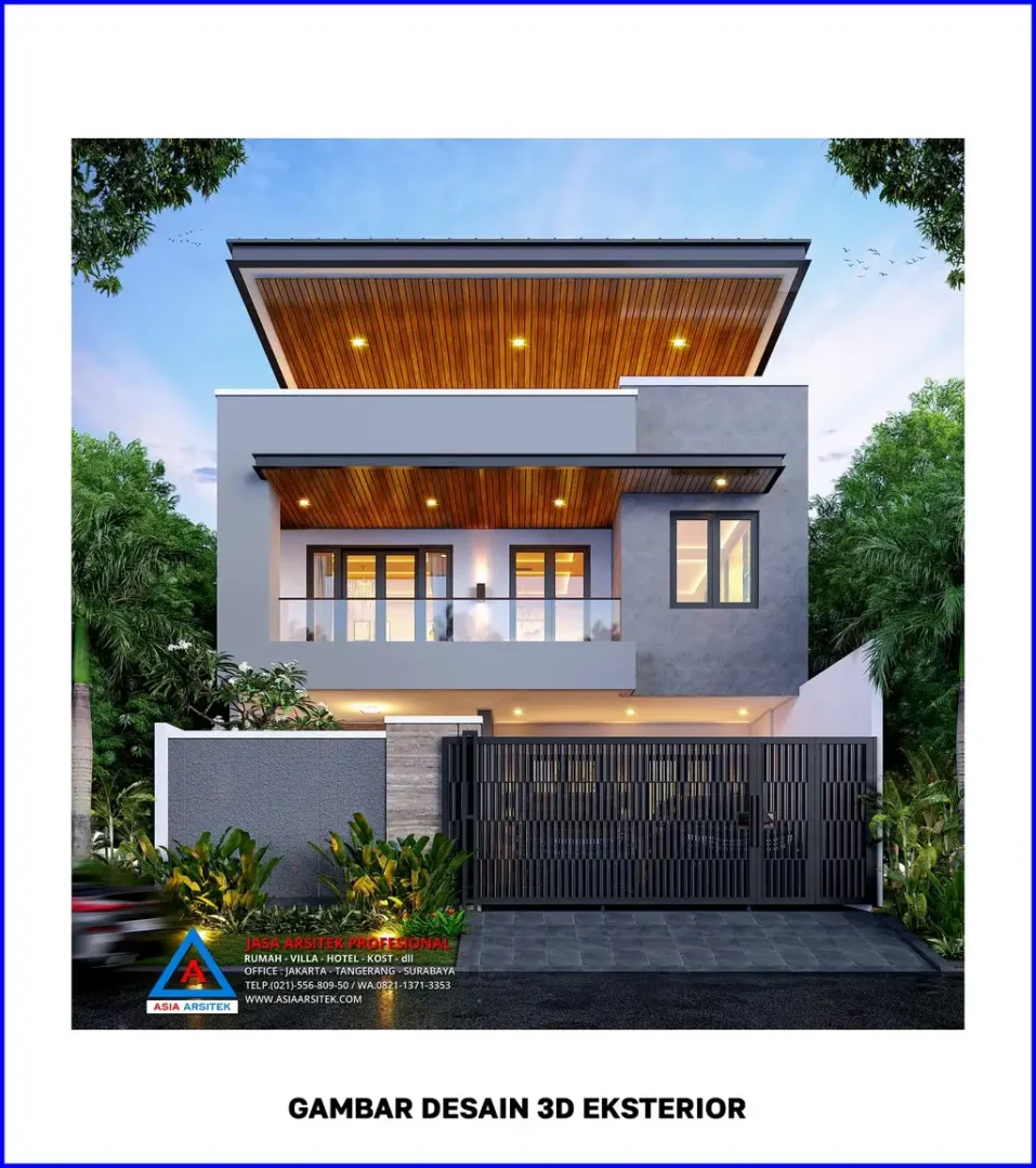 Jasa Desain Rumah Minimalis 3 Lantai di Sukmajaya Depok