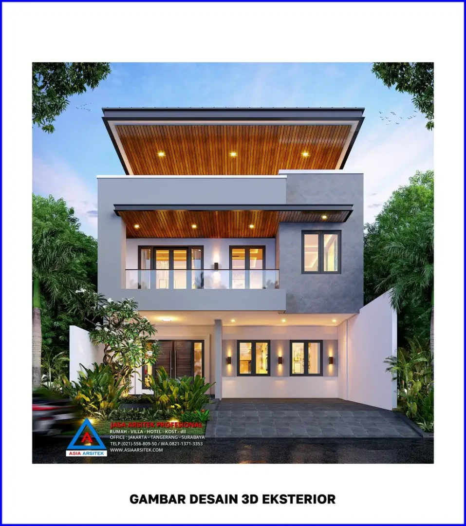 Jasa Desain Rumah Minimalis 3 Lantai di Sukmajaya Depok