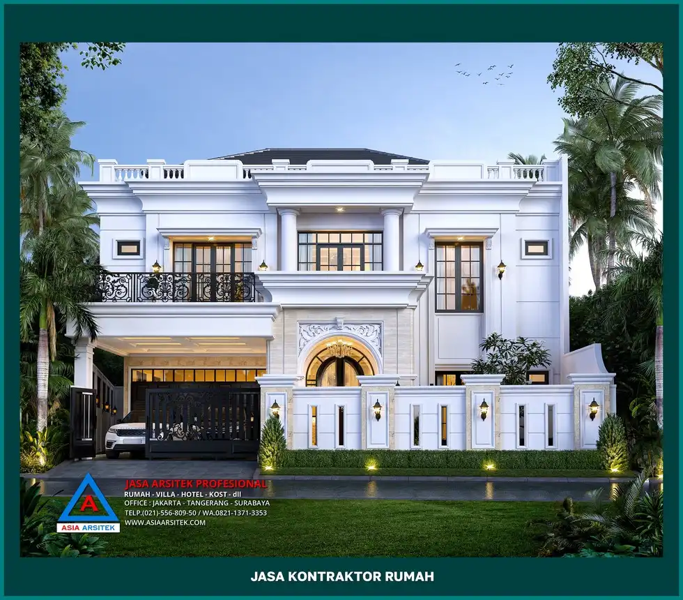 tampak depan Daftar Kontraktor Rumah Terbaik di Indonesia, kontraktor rumah, jasa kontraktor, jasa kontraktor rumah, kontraktor bangun rumah, kontraktor rumah mewah, kontraktor bangunan, jasa kontraktor bangunan