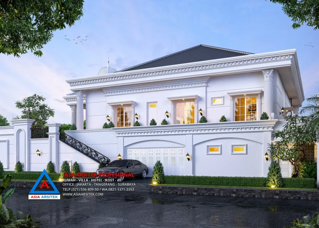 area parkir Jasa Arsitek Desain Rumah Klasik di Babakan Madang Bogor