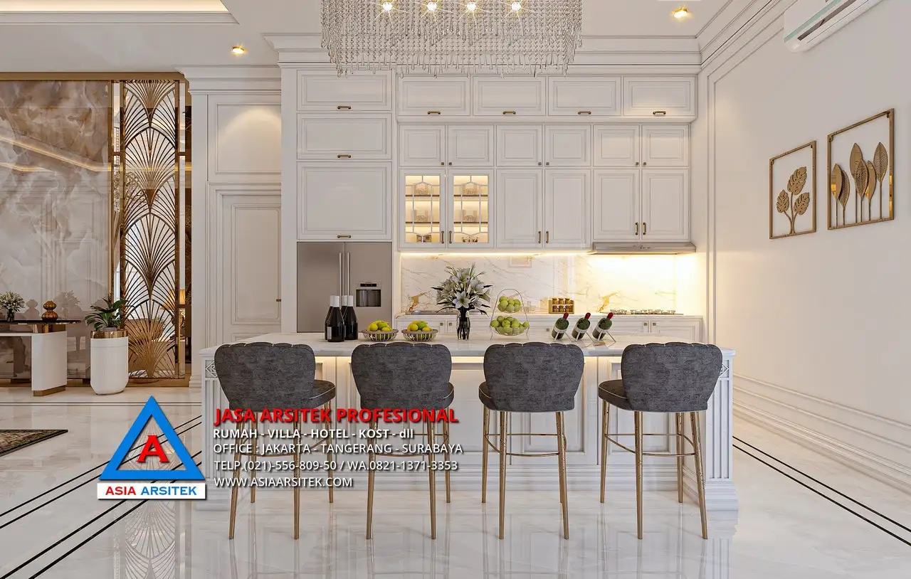 area pantry Jasa Arsitek Desain Rumah Klasik di Babakan Madang Bogor, jasa desain rumah bogor, jasa arsitek bogor, jasa desain interior bogor, jasa arsitek rumah bogor, arsitek di bogor, desain rumah bogor, jasa desain rumah di bogor, jasa interior rumah bogor