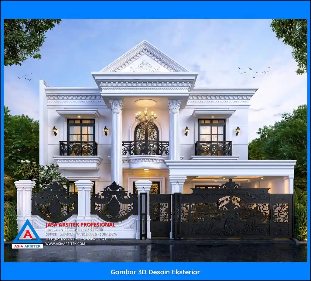 Jasa Desain Rumah 2 Lantai di Jatiraden Bekasi
