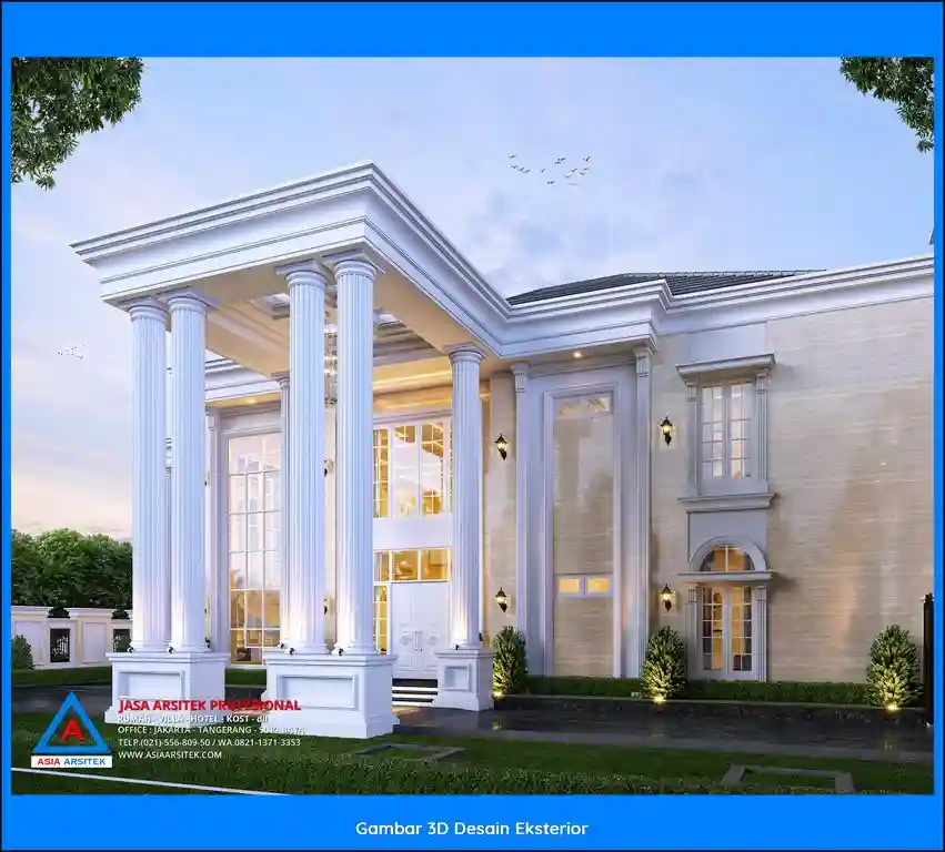 Jasa Desain Rumah 2 Lantai di Jatirahayu Bekasi