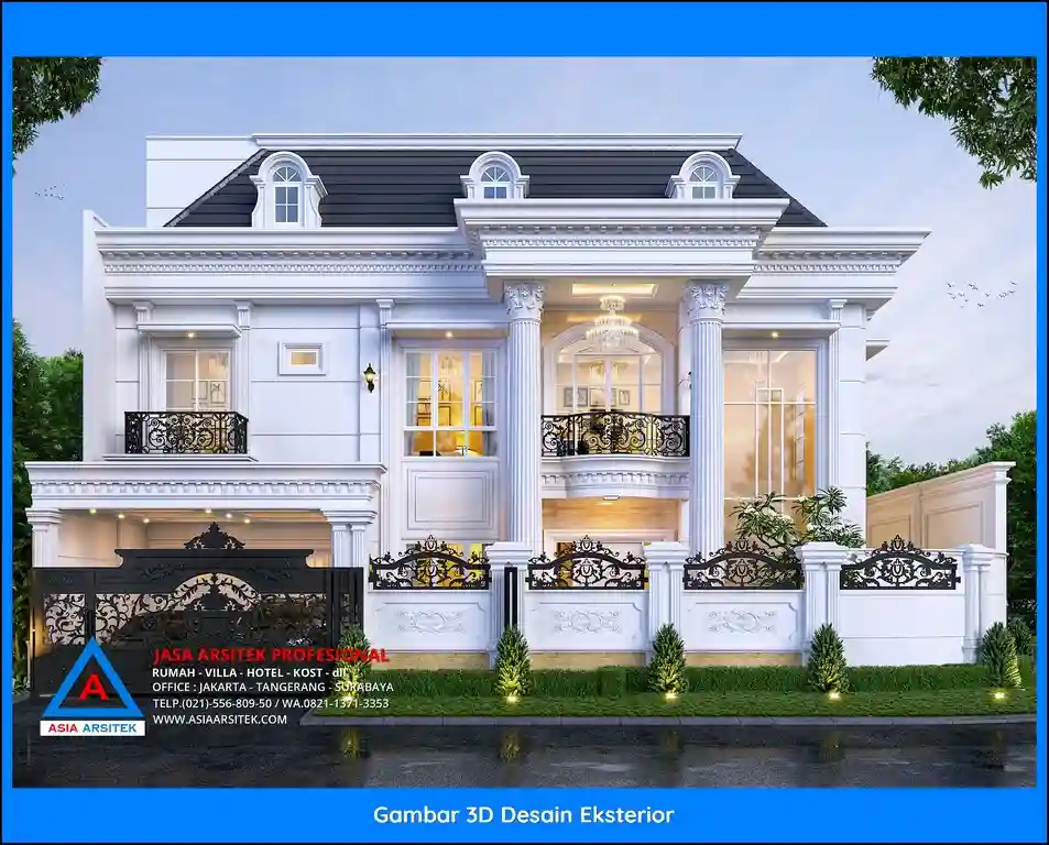 Jasa Desain Rumah 2 Lantai di Jatirangga Bekasi