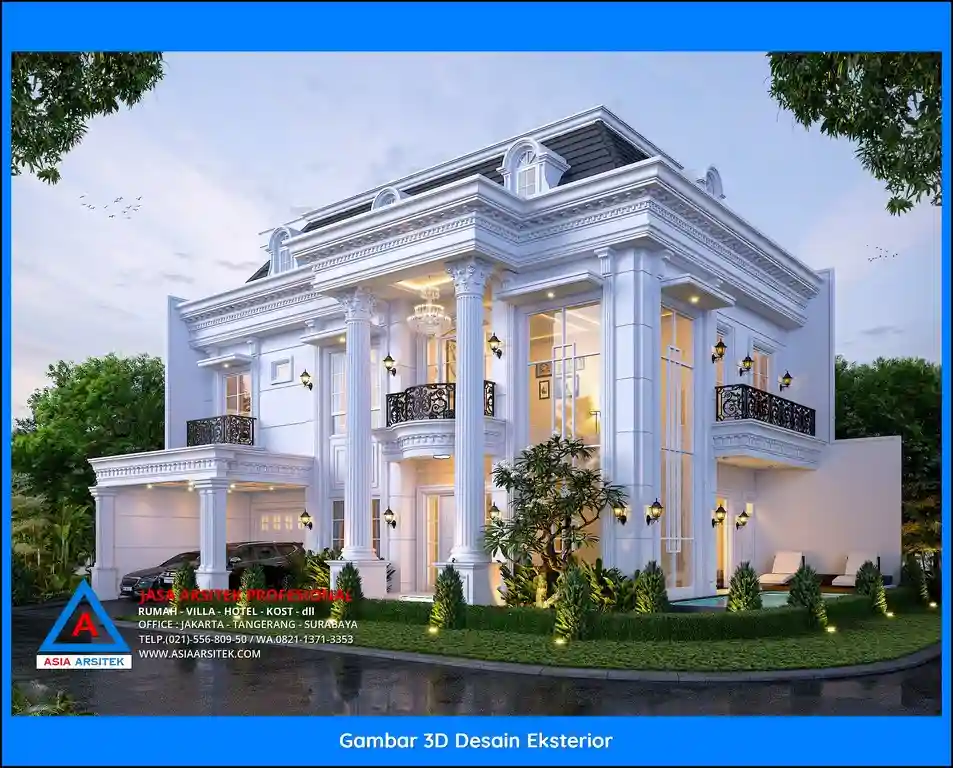 Jasa Desain Rumah 2 Lantai di Jatirangga Bekasi