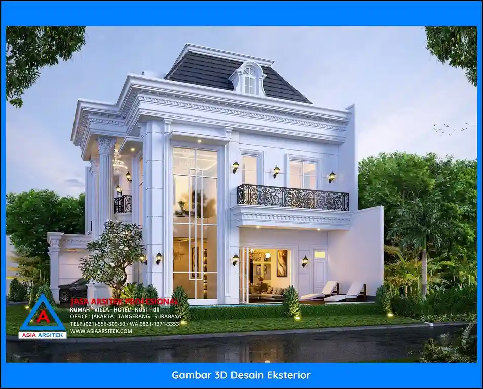 Jasa Desain Rumah 2 Lantai di Jatirangga Bekasi