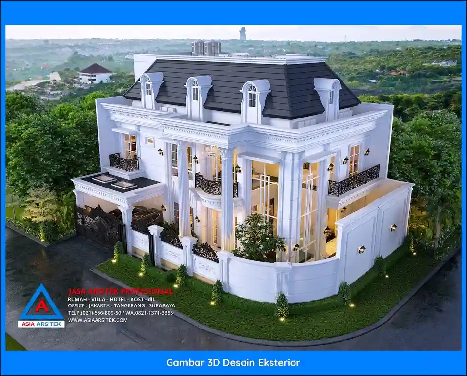 Jasa Desain Rumah 2 Lantai di Jatirangga Bekasi