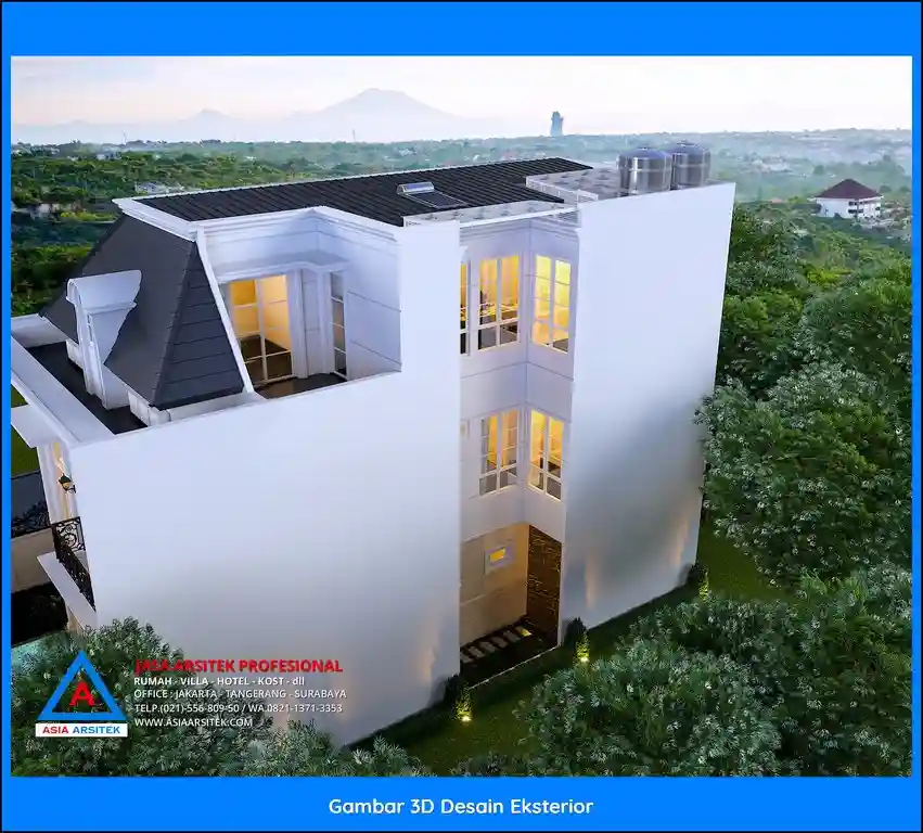 Jasa Desain Rumah 2 Lantai di Jatirangga Bekasi