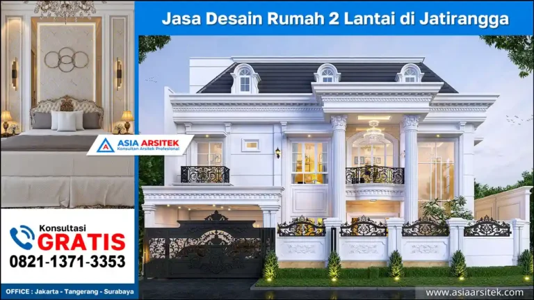 Jasa Desain Rumah 2 Lantai di Jatirangga Bekasi