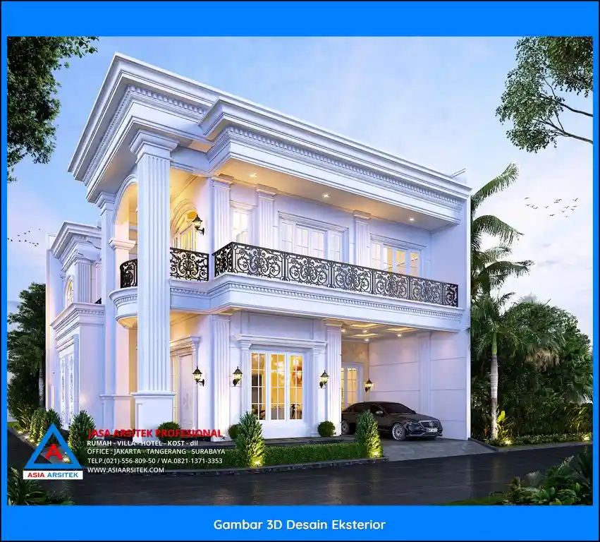 Jasa Desain Rumah 2 Lantai di Jatiranggon Bekasi