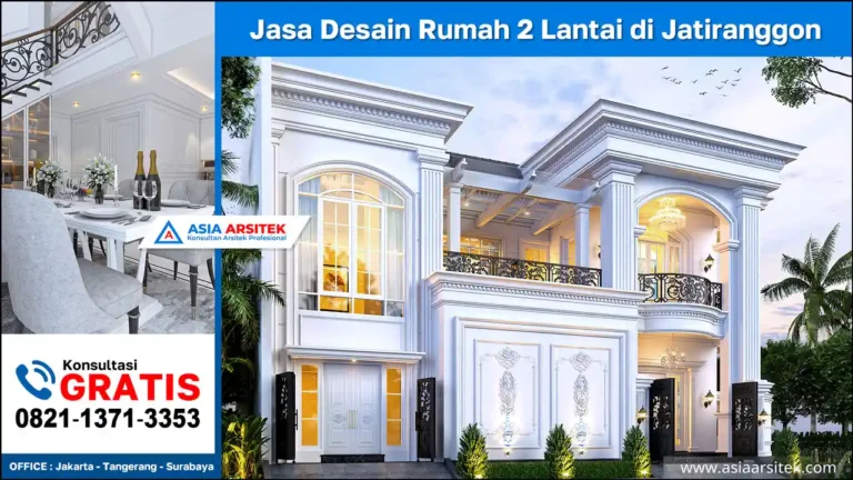Jasa Desain Rumah 2 Lantai di Jatiranggon Bekasi