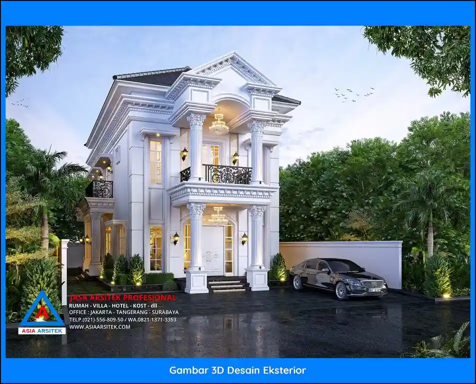Jasa Desain Rumah 2 Lantai di Jatisari Bekasi