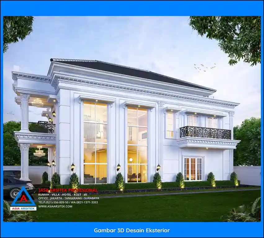 Jasa Desain Rumah 2 Lantai di Jatisari Bekasi