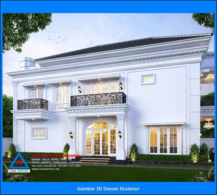 Jasa Desain Rumah 2 Lantai di Jatisari Bekasi