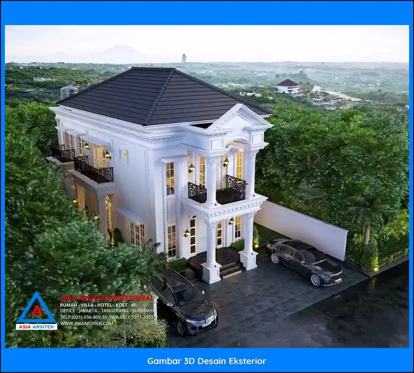 Jasa Desain Rumah 2 Lantai di Jatisari Bekasi