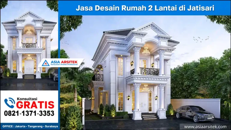 Jasa Desain Rumah 2 Lantai di Jatisari Bekasi