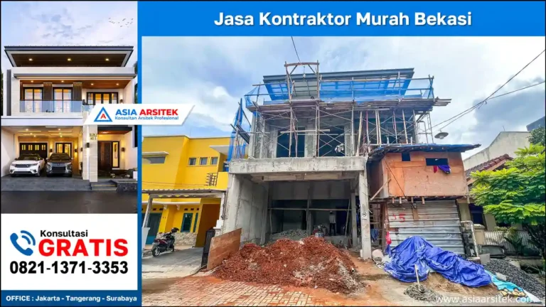 Jasa Kontraktor Murah Bekasi
