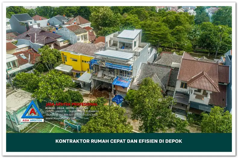 tampak atas bangunan Kontraktor Rumah Cepat dan Efisien di Depok, kontraktor rumah, jasa kontraktor, jasa kontraktor rumah, kontraktor bangun rumah, kontraktor rumah mewah, kontraktor bangunan, jasa kontraktor bangunan