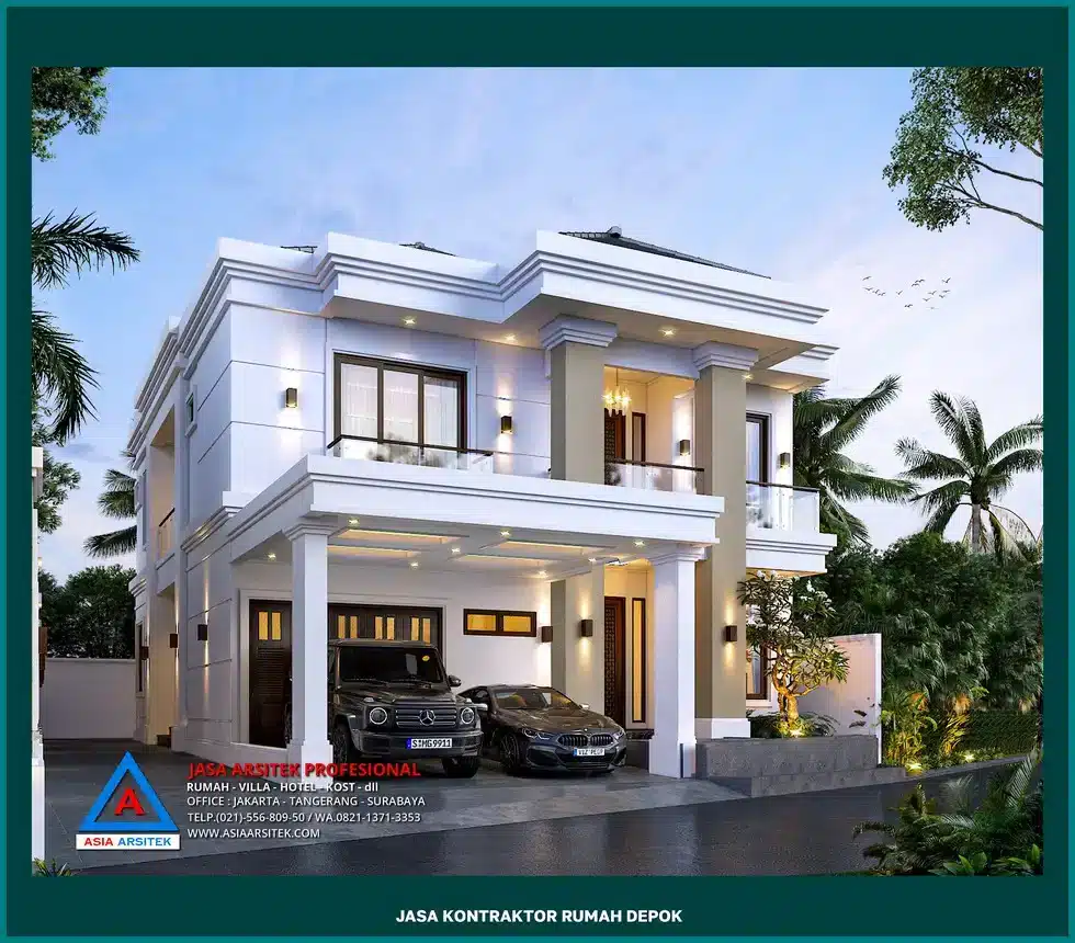 fasad Kontraktor Rumah Depok, kontraktor rumah, jasa kontraktor, jasa kontraktor rumah, kontraktor bangun rumah, kontraktor rumah mewah, kontraktor bangunan, jasa kontraktor bangunan