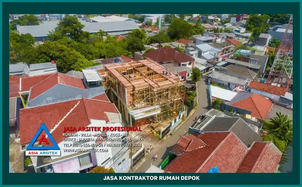 view atas bangunan Kontraktor Rumah Depok, kontraktor rumah, jasa kontraktor, jasa kontraktor rumah, kontraktor bangun rumah, kontraktor rumah mewah, kontraktor bangunan, jasa kontraktor bangunan