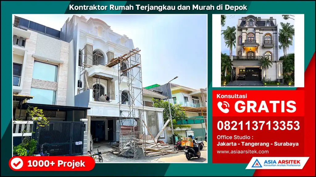 header Kontraktor Rumah Terjangkau dan Murah di Depok