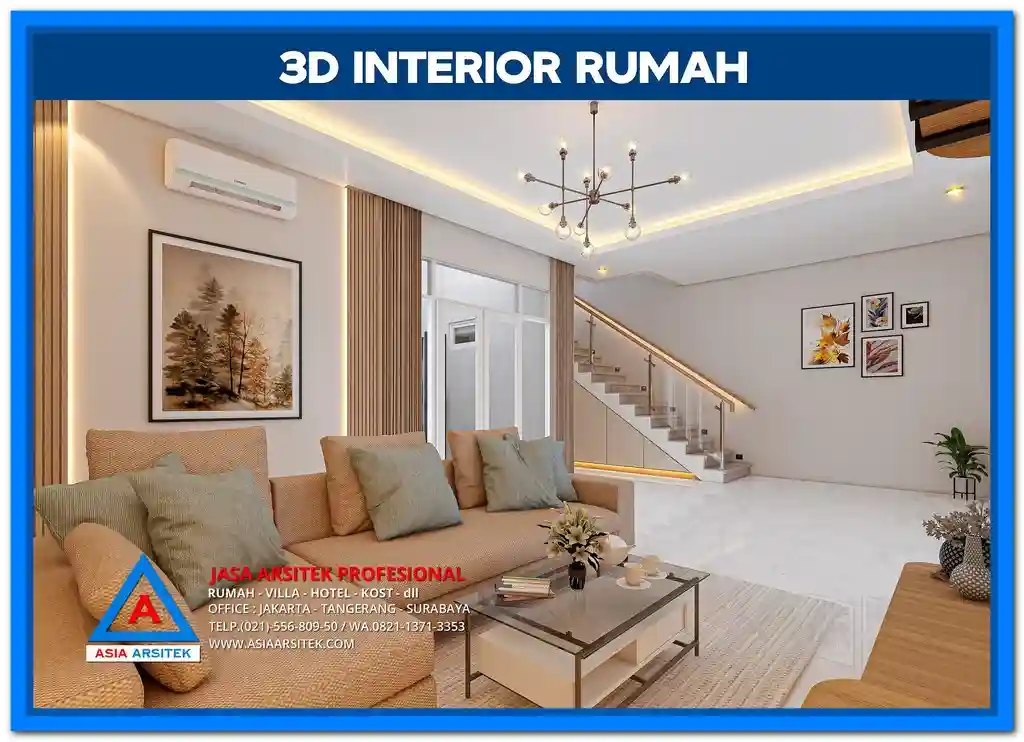 Contoh Gambar Rumah Minimalis 2 Lantai untuk Kavling Kecil – Desain fasad rumah dua lantai dengan tampilan simpel, garis tegas, dan elemen vertikal yang memaksimalkan lahan sempit secara fungsional dan estetis.
