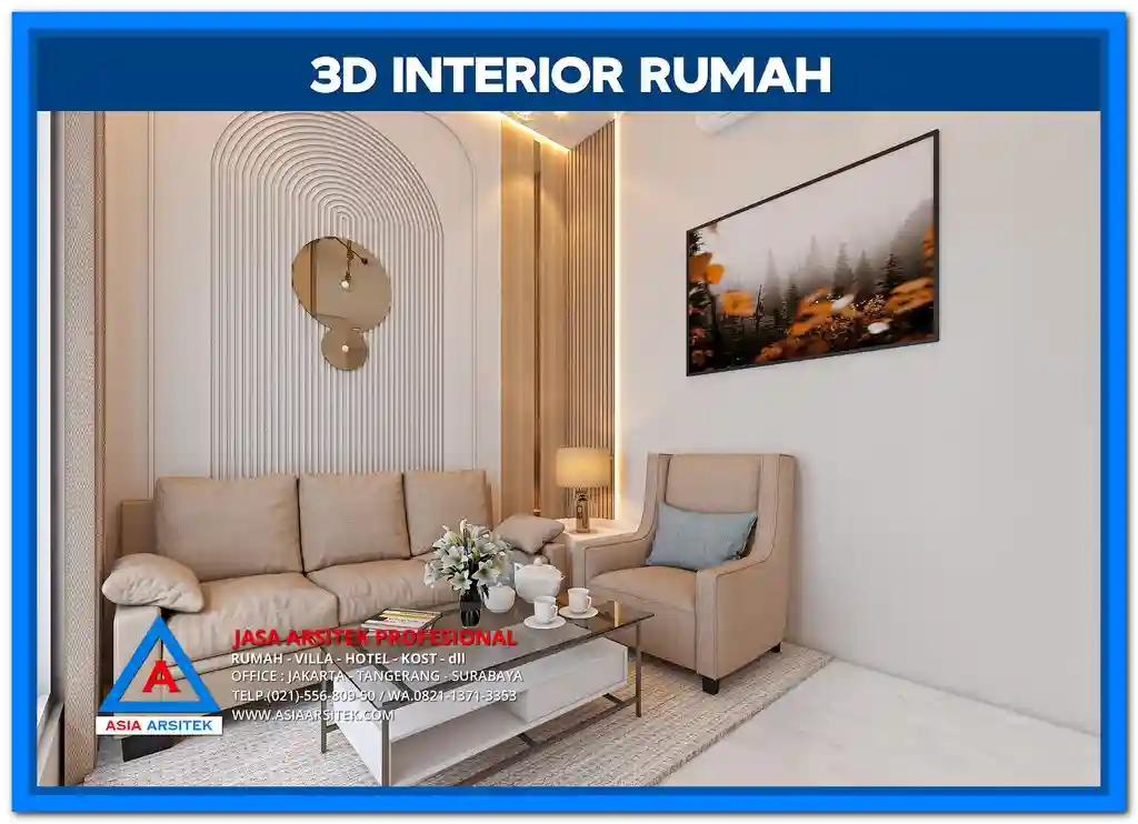 Contoh Gambar Rumah Minimalis 2 Lantai untuk Kavling Kecil – Desain fasad rumah dua lantai dengan tampilan simpel, garis tegas, dan elemen vertikal yang memaksimalkan lahan sempit secara fungsional dan estetis.