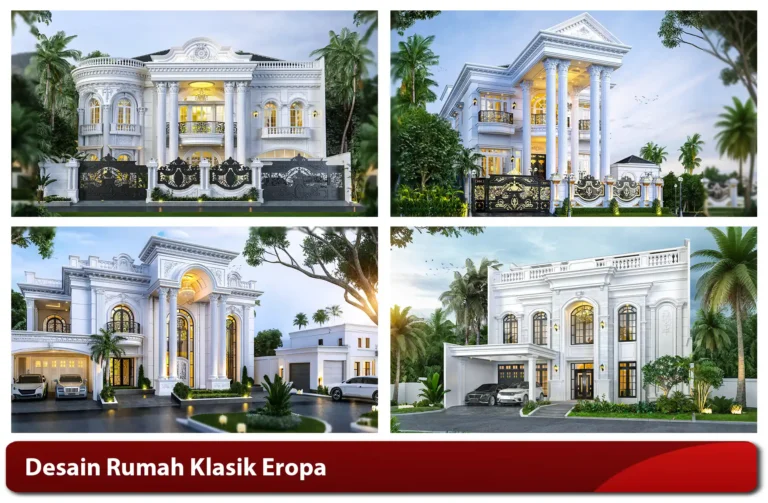 Desain Rumah Klasik Eropa