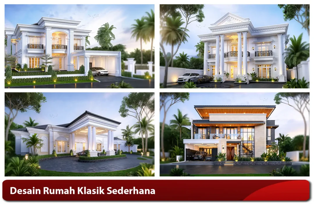 Desain Rumah Klasik Sederhana