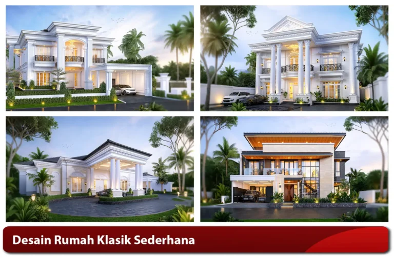 Desain Rumah Klasik Sederhana