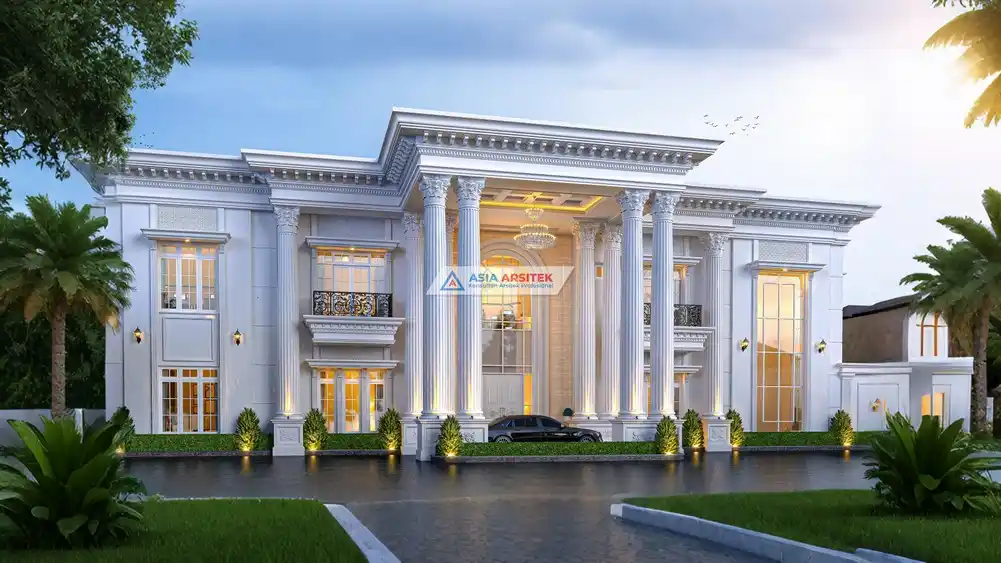 Desain Rumah Mewah Klasik