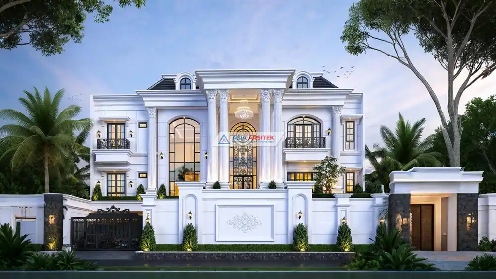 Desain Rumah Mewah Klasik