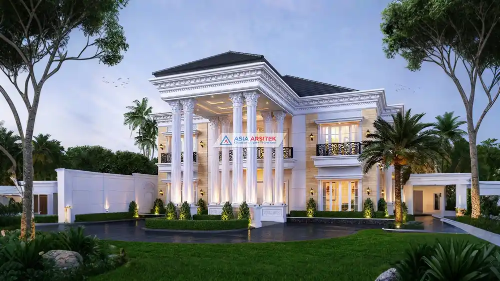 Desain Rumah Mewah Klasik