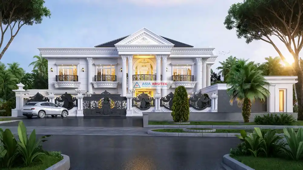 Desain Rumah Mewah Klasik