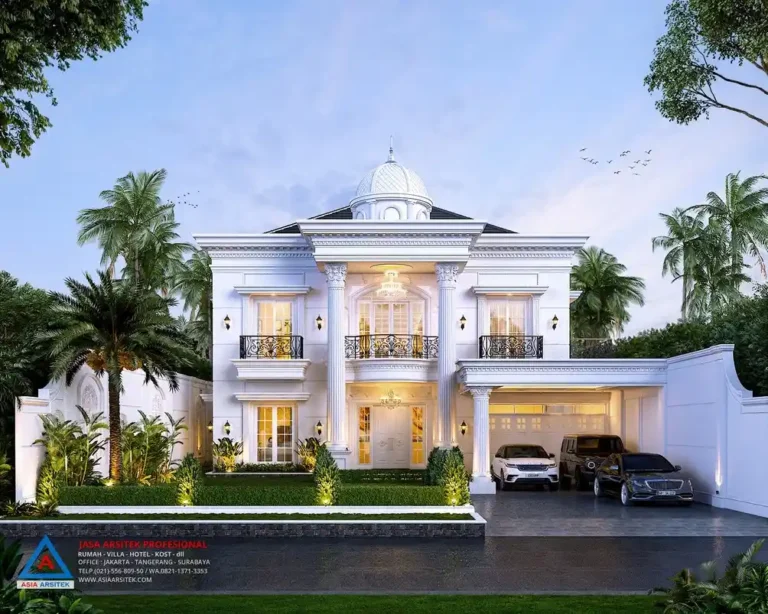 Gambar Rumah Mewah Gaya Klasik