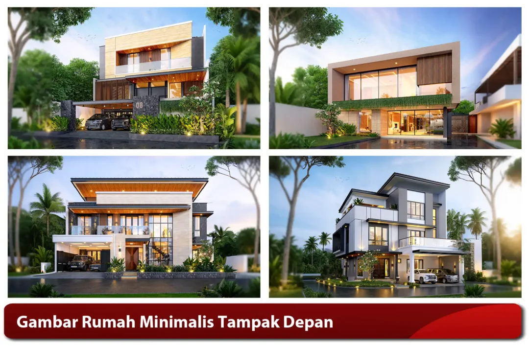 Gambar Rumah Minimalis Tampak Depan