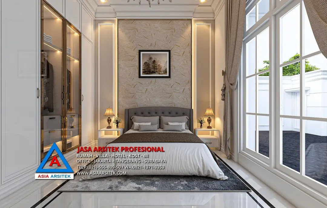 kamar tidur anak Jasa Arsitek Desain Rumah Mewah Klasik di Rokan Hulu Riau, jasa arsitek riau, arsitek rumah pekanbaru