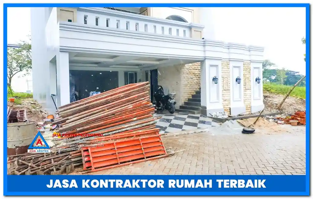 Jasa Kontraktor Rumah 3 Lantai Bekasi