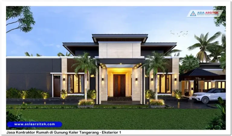 Jasa Kontraktor Rumah di Gunung Kaler Tangerang