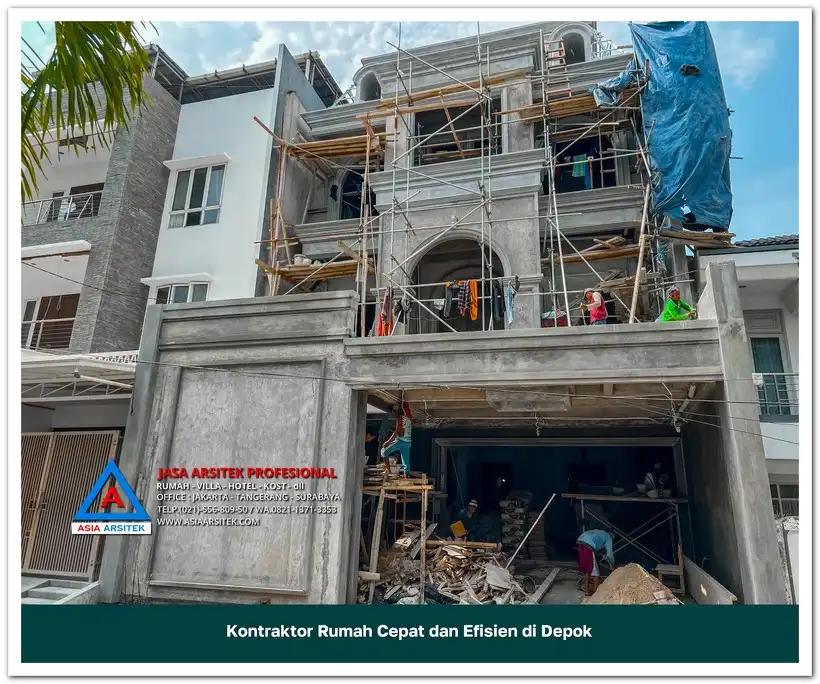 pembangunan Kontraktor Rumah Cepat dan Efisien di Beji Depok, kontraktor rumah, jasa kontraktor, jasa kontraktor rumah, kontraktor bangun rumah, kontraktor rumah mewah, kontraktor bangunan, jasa kontraktor bangunan