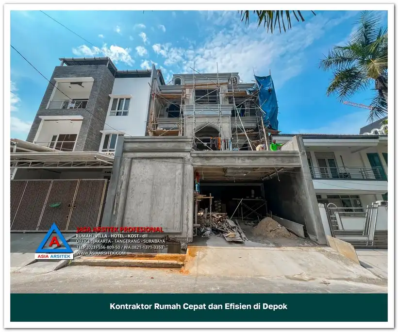 view depan Kontraktor Rumah Cepat dan Efisien di Beji Depok, kontraktor rumah, jasa kontraktor, jasa kontraktor rumah, kontraktor bangun rumah, kontraktor rumah mewah, kontraktor bangunan, jasa kontraktor bangunan