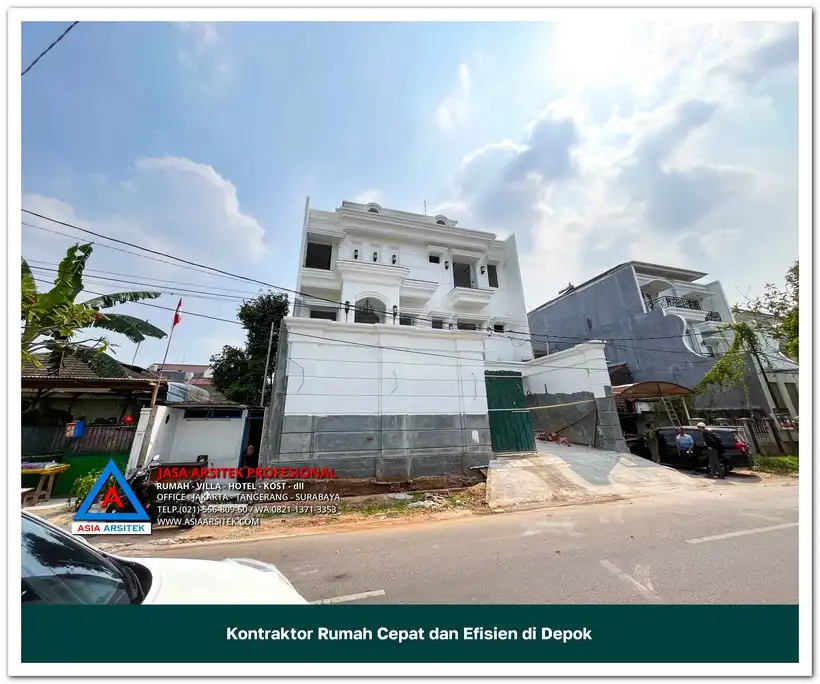 pembangunan Kontraktor Rumah Cepat dan Efisien di Bojongsari Depok, kontraktor rumah, jasa kontraktor, jasa kontraktor rumah, kontraktor bangun rumah, kontraktor rumah mewah, kontraktor bangunan, jasa kontraktor bangunan