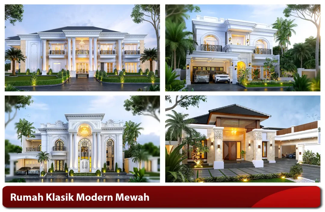 Rumah Klasik Modern Mewah