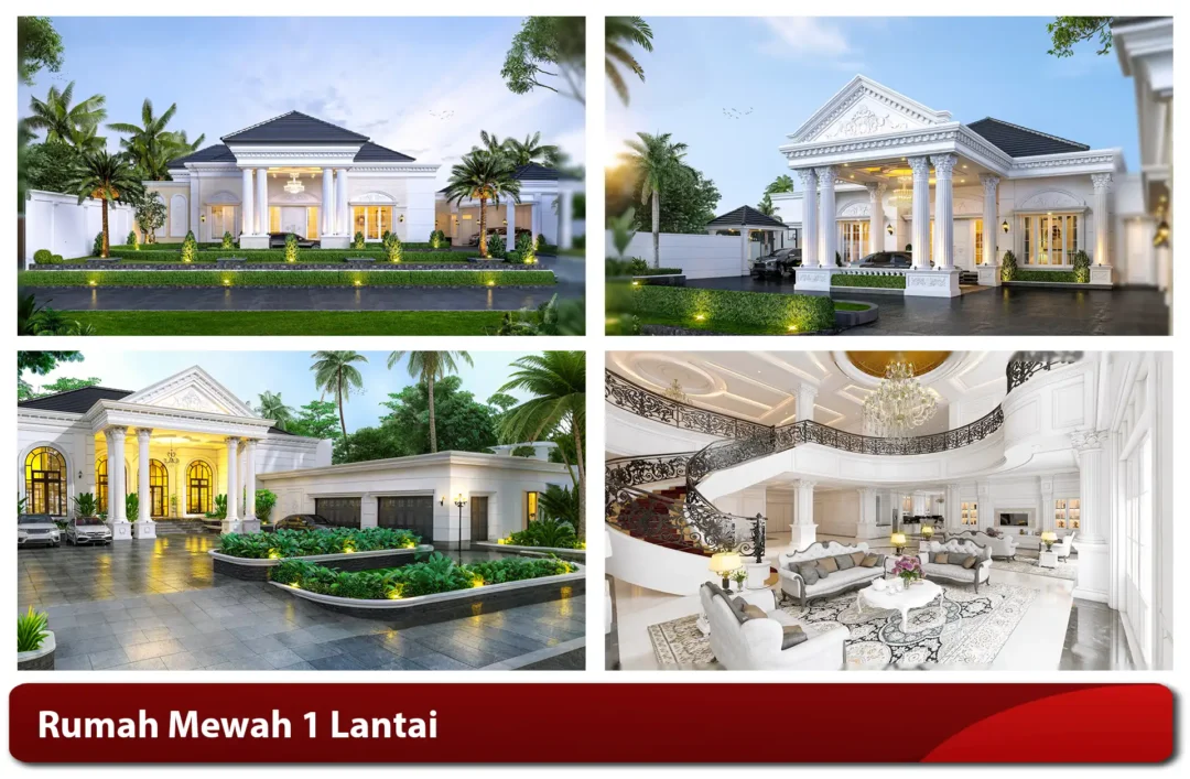 Rumah Mewah 1 Lantai