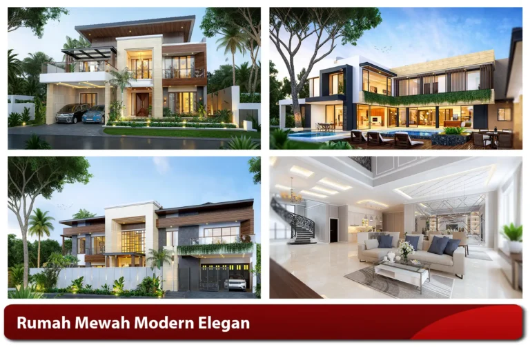 Rumah Mewah Modern Elegan